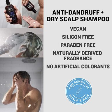 SHAMPOO ANTICASPA AMERICAN CREW ANTI DANDRUFF + ACONDICIONADOR MEN - 4