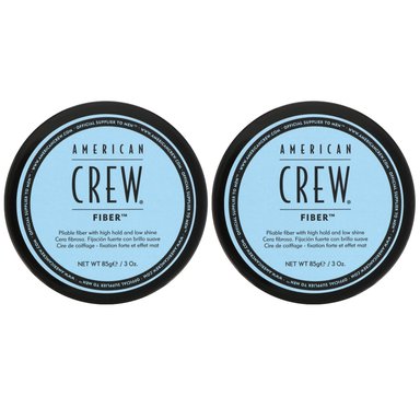 CERA AMERICAN CREW 85G DÚO FIBER FIJACIÓN FUERTE Y ACABADO MATE MEN - 1
