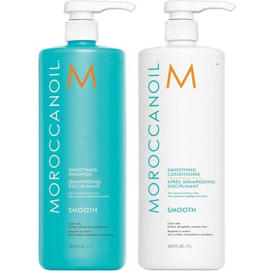 SHAMPOO MOROCCANOIL 1000ML SUAVIZANTE + ACONDICIONADOR SMOOTH - 1