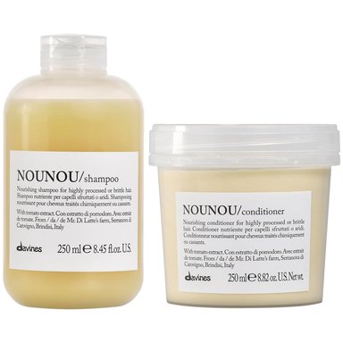 SHAMPOO NUTRITIVO 250ML + ACONDICIONADOR DAVINES NOUNOU - 1