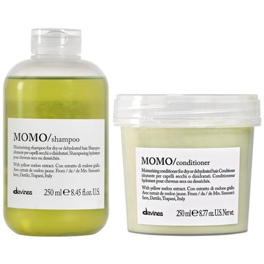 SHAMPOO HIDRATANTE 250ML + ACONDICIONADOR DAVINES MOMO - 1