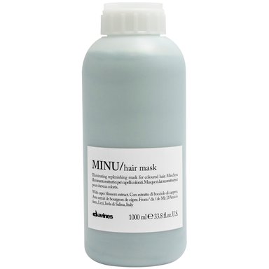 MASCARILLA ILUMINADORA PARA CABELLO TEÑIDO DAVINES MINU 1000ML - 1