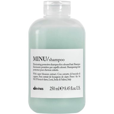 SHAMPOO ILUMINADOR PARA CABELLO TEÑIDO DAVINES MINU 250ML - 1