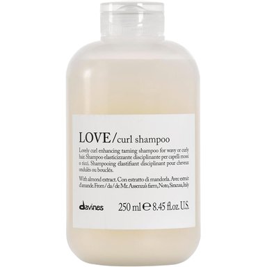 SHAMPOO ELASTIZANTE PARA RIZOS Y ONDAS DAVINES LOVE CURL 250ML - 1