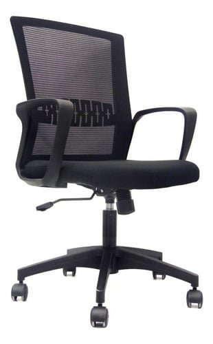 SILLA DE ESCRITORIO BONNO MUK NEGRO