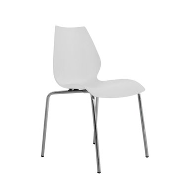 SILLA DE DISEÑO BONNO BRENDA BLANCO