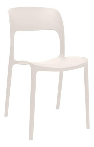 SILLA DE DISEÑO OBI BLANCO BONNO