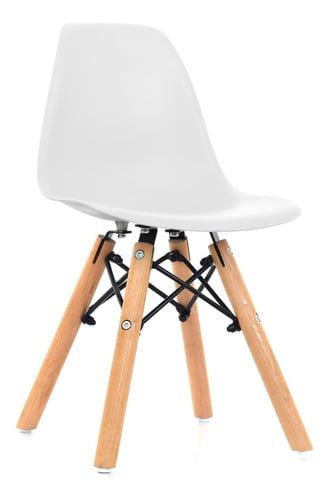 SILLA DE DISEÑO EAMES PARA NIÑOS BLANCO BONNO