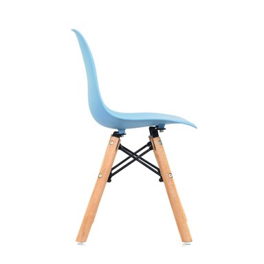 SILLA DE DISEÑO BONNO EAMES PARA NIÑOS CELESTE - 3