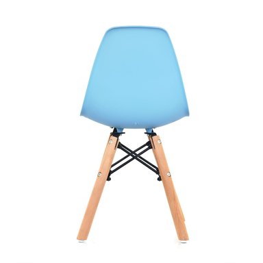 SILLA DE DISEÑO BONNO EAMES PARA NIÑOS CELESTE - 4