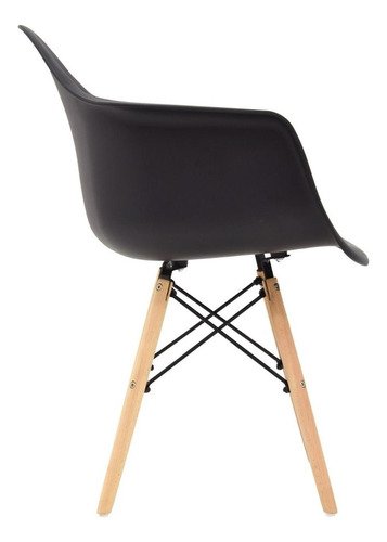 SILLA DE DISEÑO EAMES NEGRO BONNO - 4