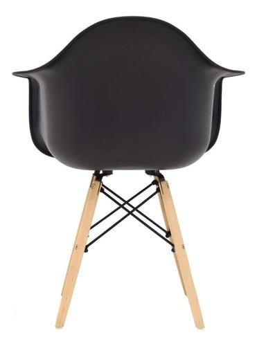 SILLA DE DISEÑO EAMES NEGRO BONNO - 6