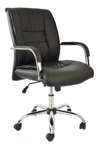 SILLA DE ESCRITORIO BONNO LUA NEGRO