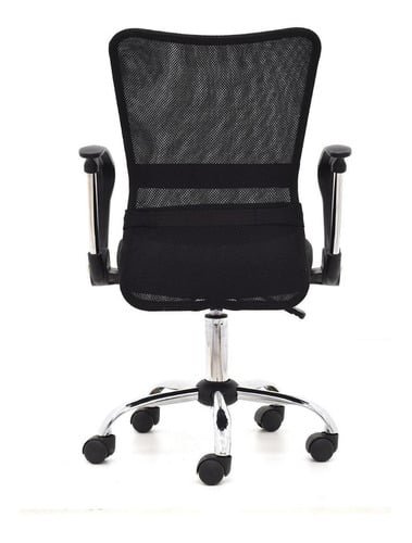 SILLA DE ESCRITORIO BONNO CRONOS NEGRO - 5