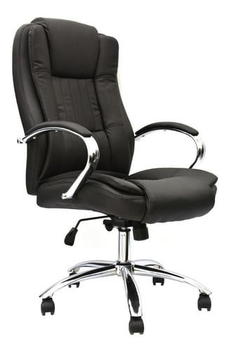 SILLON DE ESCRITORIO BONNO MARCUS NEGRO CON CABECERO