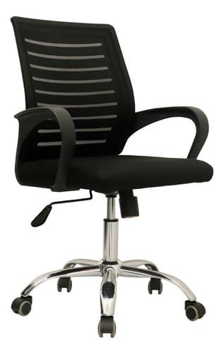 SILLA DE ESCRITORIO DEX NEGRO BONNO - 1