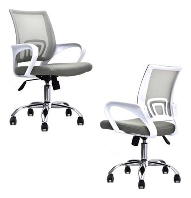 SET X 2 SILLA DE ESCRITORIO ATLANTIS ECO GRIS BONNO