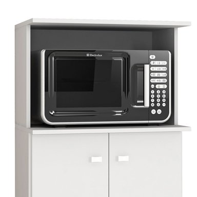 MUEBLE BONNO COCINA MULTIUSO SIENNA BLANCO - 2
