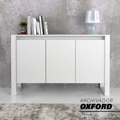 ARCHIVADOR BONNO OXFORD BLANCO OFICINA - 6