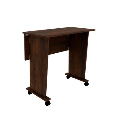 ESCRITORIO DE MELAMINA BONNO MONET 40 CM X 80 CM RUSTICO DESMONTABLE