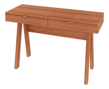 ESCRITORIO DE MELAMINA BONNO FERREL 45 CM X 120 CM ALMENDRA