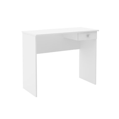 ESCRITORIO DE MELAMINA BONNO DENIS 40 CM X 90 CM BLANCO