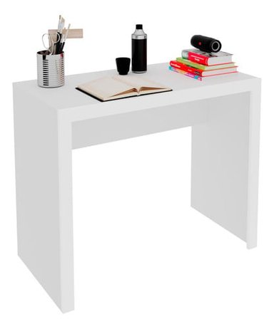 ESCRITORIO DE MELAMINA BONNO DUBLIN 46.5 CM X 90 CM BLANCO - 2