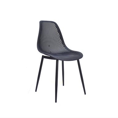 SILLA DE DISEÑO BONNO LOTTI II NEGRO