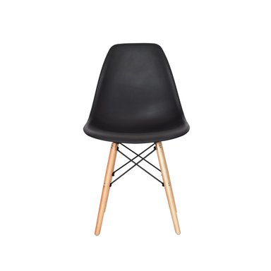 SILLA BONNO EAMES DISEÑO NEGRO - 2