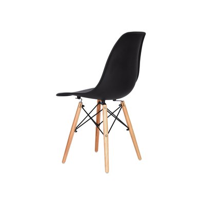 SILLA BONNO EAMES DISEÑO NEGRO - 3
