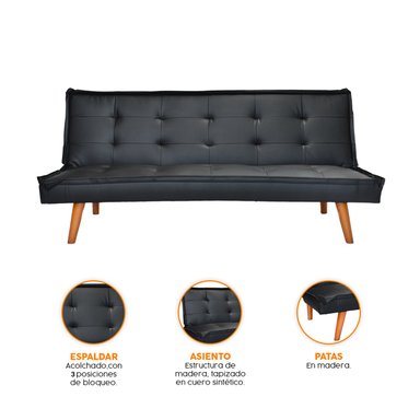 FUTON FLORENCIA NEGRO BONNO - 2