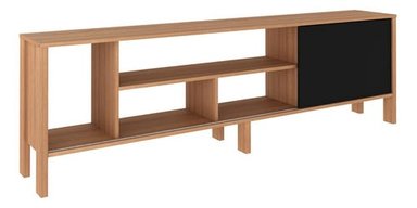 MUEBLE DE TV 70'' STARK ALMENDRA/NEGRO BONNO
