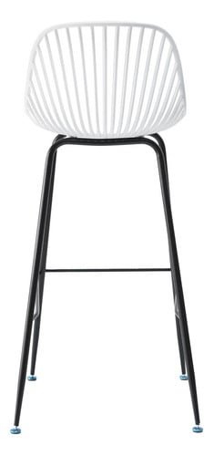 SILLA BAR BONNO BANCO PARA IKARA FIJO BLANCO - 3