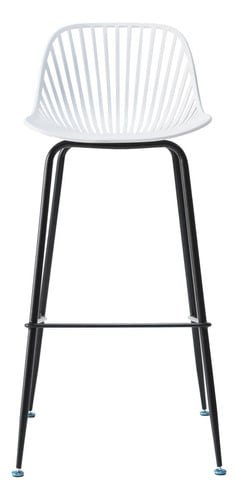 SILLA BAR BONNO BANCO PARA IKARA FIJO BLANCO - 5