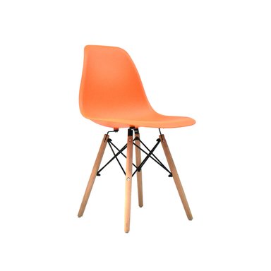 SILLA DE DISEÑO EAMES NARANJA BONNO