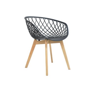 SILLA DE DISEÑO BONNO ALMA NEGRA