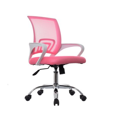 SILLA DE ESCRITORIO BONNO ATLANTIS ECO ROSADO-BLANCO