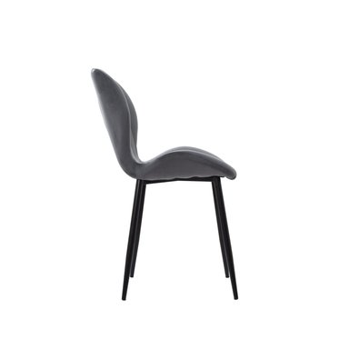 SILLA DE DISEÑO MARIPOSA GRIS BONNO - 3