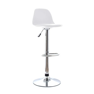 SILLA BAR BONNO BANCO BOAT GIRATORIO BLANCO