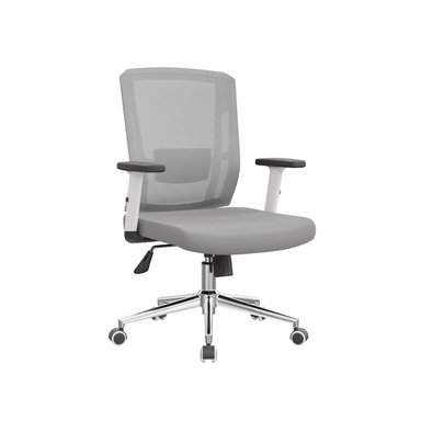 SILLA DE OFICINA ERGÓNOMICA GERENTE DELPHI GRIS BONNO