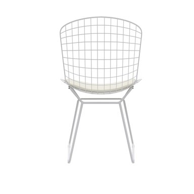 SILLA DE DISEÑO BONNO BERTOIA II BLANCO - 4