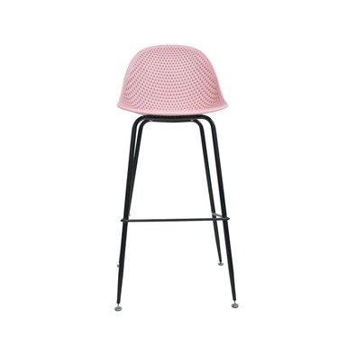 SILLA BAR BONNO BANCO YOKU ROSA PALIDO ROSADO - 2