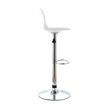 SET 3 SILLA BAR BONNO BANCO BOAT GIRATORIO BLANCO - 4