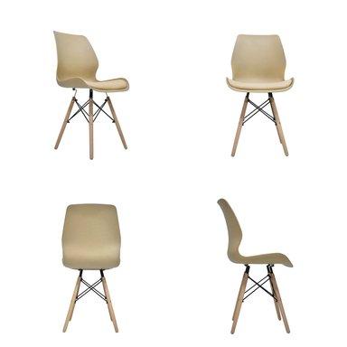 SET X 4 SILLA BONNO DISEÑO BRENT ARENA