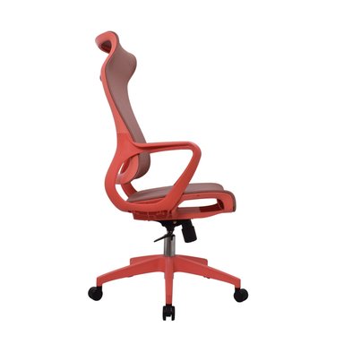 SILLA DE ESCRITORIO RIGS FULL MALLA ROSADA BONNO - 2