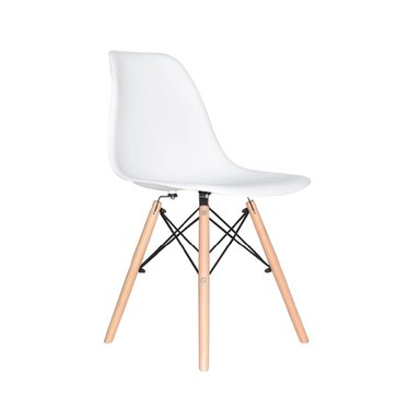 SILLA DISEÑO EAMES BLANCO BE BONNO