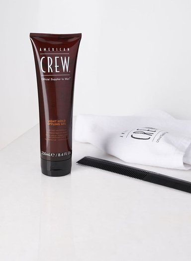 GEL AMERICAN CREW LIGHT HOLD FIJACIÓN SUAVE Y BRILLO ALTO X 250 ML - 2
