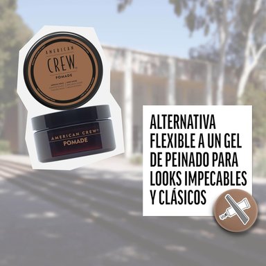 POMADA AMERICAN CREW POMADE FIJACIÓN MEDIA BRILLO ALTO X 50 ML - 5