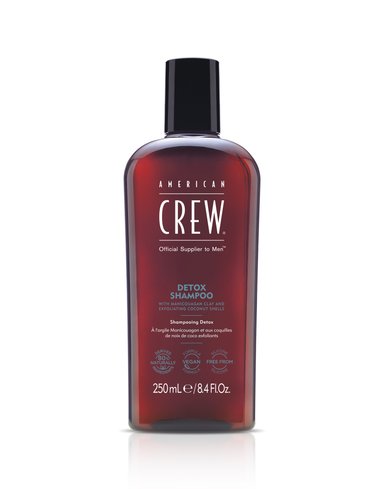 SHAMPOO AMERICAN CREW DETOX 250ML X IFICANTE Y EXFOLIANTE - 1