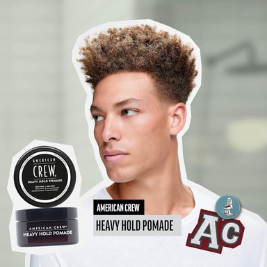AMERICAN CREW HEAVY HOLD POMADE X 85 GR - CERA DE FIJACIÓN EXTREMA Y BRILLO INTENSO - 2